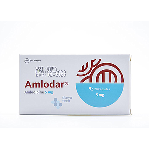 AMLODAR (5MG) (28CAP)