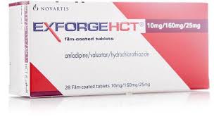 EXFORGE HCT (10/160/25 MG ) ( 28TAB )