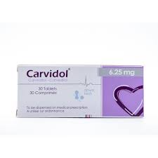 CARVIDOL (6.25MG)(30TAB)